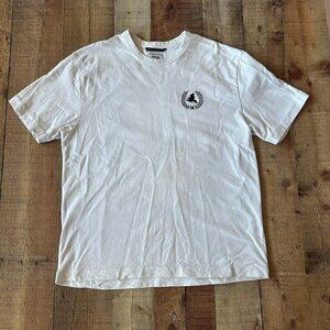 DCPL Men's Size Large Victory Sort Sleeve Graphic T-Shirt in White